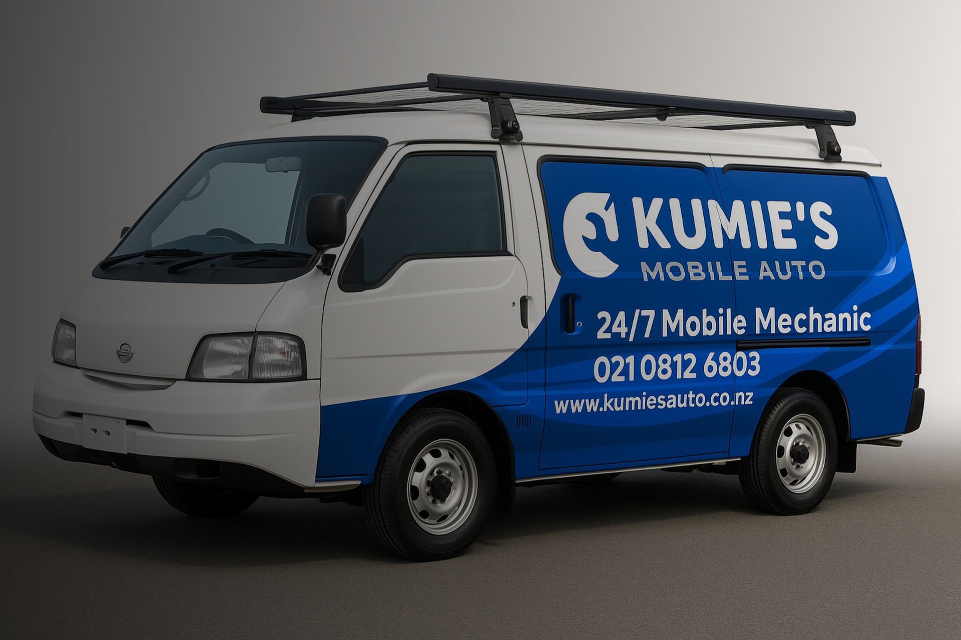 Kumie's Mobile Auto van - Auckland mobile mechanic